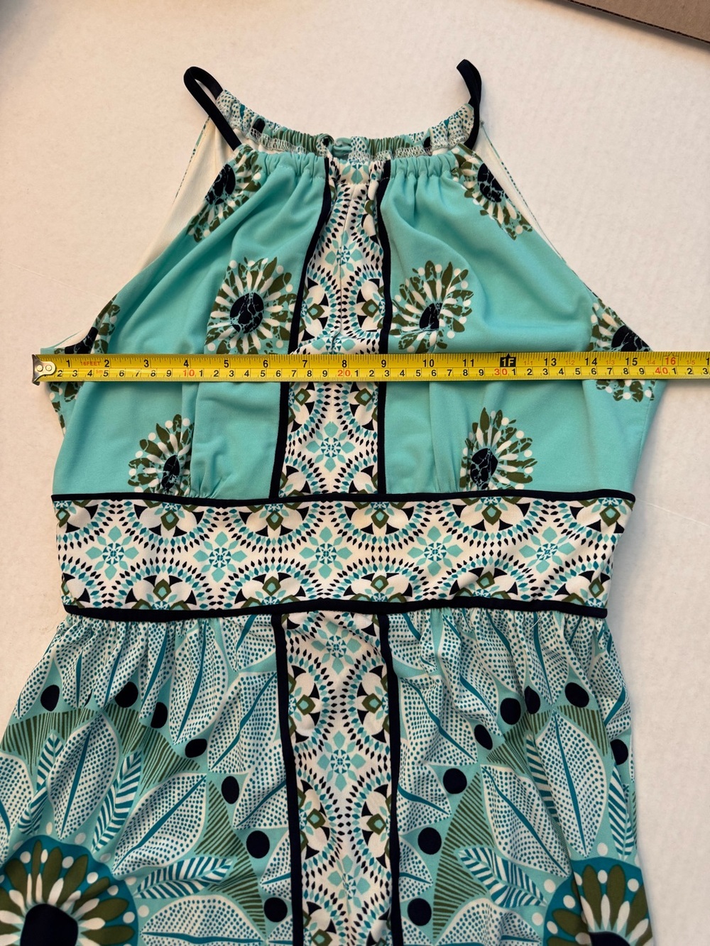 Dressbarn Petite 6 Floral Sleeveless A-Line Dress Quiet Luxury Cottagecore - Picture 14 of 15